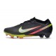 Nike Zoom Mercurial Vapor XV Elite FG Negro Plateado de Muchos