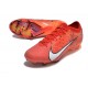 Nike Zoom Mercurial Vapor XV Elite FG MDS Carmesí Claro Marfil Claro Mandarina Viva