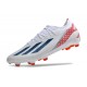 Botas Adidas X Crazyfast Messi.1 FG Blanco Azul Rojo