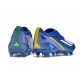 Botas Adidas X Crazyfast Messi.1 FG Azul Blanco Amarillo