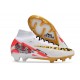 Nike Zoom Mercurial Superfly 9 Elite FG MR Blanco Rojo Oro