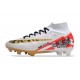 Nike Zoom Mercurial Superfly 9 Elite FG MR Blanco Rojo Oro