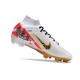 Nike Zoom Mercurial Superfly 9 Elite FG MR Blanco Rojo Oro