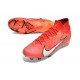 Nike Zoom Mercurial Superfly 9 Elite FG MDS Carmesí Claro Marfil Claro Mandarina Viva