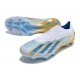 Adidas X Crazyfast.1 Sin Cordones FG Blanco Azul Oro