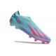 Adidas X Crazyfast.1 Sin Cordones FG Messi X Miami Turquesa Rosa