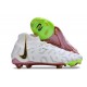 Botas de Futbol Nike Phantom Luna Elite FG X WWC Blanco Negro Oro