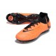 Botas de Futbol Nike Phantom Luna Elite FG Naranja Negro