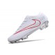 Nike Zoom Mercurial Vapor XV Elite FG Blanco Rojo