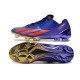 Zapatillas Adidas X Crazyfast + FG Salah Egyptian Nights - Violeta Rojo Azul