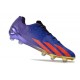 Zapatillas Adidas X Crazyfast + FG Salah Egyptian Nights - Violeta Rojo Azul