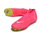 Botas de Futbol Nike Phantom Luna Elite FG Rosa Amarillo