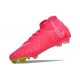 Botas de Futbol Nike Phantom Luna Elite FG Rosa Amarillo