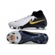 Nike Phantom Luna 2 Elite FG Blanco Negro Mtlc Dorado Moneda