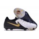 Zapatos Nike Phantom Luna II Elite L FG Blanco Negro Mtlc Dorado Moneda