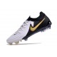 Zapatos Nike Phantom Luna II Elite L FG Blanco Negro Mtlc Dorado Moneda