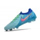 Zapatos Nike Phantom Luna II Elite L FG Azul Rosa