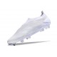 adidas Botas Futbol Predator Elite Laceless FG Blanco Plateado Met