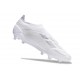 adidas Botas Futbol Predator Elite Laceless FG Blanco Plateado Met