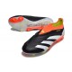 adidas Botas Futbol Predator Elite Laceless FG Negro Blanco Rojo