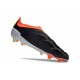 adidas Botas Futbol Predator Elite Laceless FG Negro Blanco Rojo