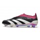 adidas Botas Futbol Predator Elite Laceless FG Negro Blanco Violeta