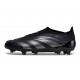 adidas Botas Futbol Predator Elite Laceless FG Negro Carbón