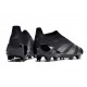 adidas Botas Futbol Predator Elite Laceless FG Negro Carbón