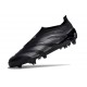 adidas Botas Futbol Predator Elite Laceless FG Negro Carbón