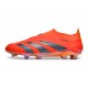 adidas Botas Futbol Predator Elite Laceless FG Rojo Negro Amarillo