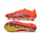 adidas Botas Futbol Predator Elite Laceless FG Rojo Negro Amarillo