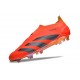 adidas Botas Futbol Predator Elite Laceless FG Rojo Negro Amarillo