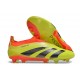 adidas Botas Futbol Predator Elite Laceless FG Amarillo Negro Rojo