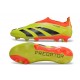 adidas Botas Futbol Predator Elite Laceless FG Amarillo Negro Rojo