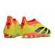 adidas Botas Futbol Predator Elite Laceless FG Amarillo Negro Rojo