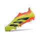 adidas Botas Futbol Predator Elite Laceless FG Amarillo Negro Rojo