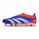 adidas Botas Futbol Predator Elite Laceless FG Azul Rojo Blanco