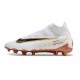 Botas Nike Phantom Gripknit Gx Elite Df Fg Blanco Oro