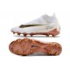 Botas Nike Phantom Gripknit Gx Elite Df Fg Blanco Oro