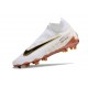 Botas Nike Phantom Gripknit Gx Elite Df Fg Blanco Oro