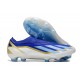 Adidas X Crazyfast.1 Sin Cordones FG Messi Lucid Azul Azul Burst Blanco