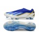 Adidas X Crazyfast.1 Sin Cordones FG Messi Lucid Azul Azul Burst Blanco