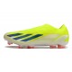 Adidas X Crazyfast.1 Sin Cordones FG Team Amarillo Solar Negro Blanco