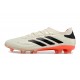 adidas Copa Pure II + FG Bota Marfil Negro Rojo