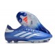 adidas Copa Pure II + FG Bota Lucid Azul Blanco Solar Rojo