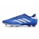 adidas Copa Pure II + FG Bota Lucid Azul Blanco Solar Rojo