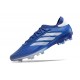 adidas Copa Pure II + FG Bota Lucid Azul Blanco Solar Rojo