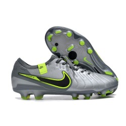 Nike Tiempo Legend X Elite FG Gris Negro Verde