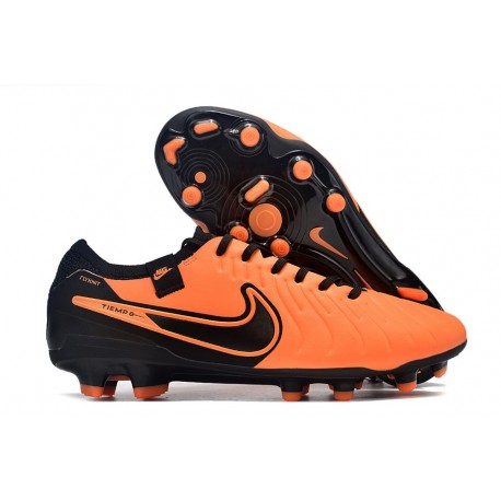 Nike Tiempo Legend X Elite FG Naranja Negro