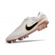 Nike Tiempo Legend X Elite FG Blanco Oro Negro